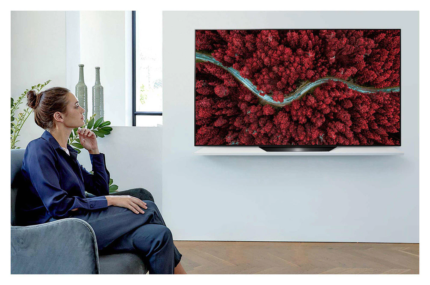 LG 55吋 OLED55BXPCA 4K 智能電視 香港行貨 (包座檯安裝) - Open Box (9成新)